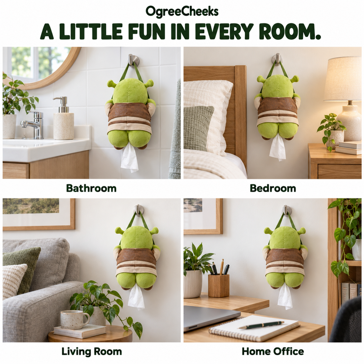 OgreeCheeks™ – Tissue Holder